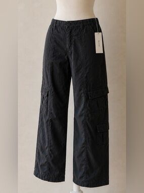BDG Urban Outfitters Cargo Pants Women’s XS Black Wide Leg Utility NWT